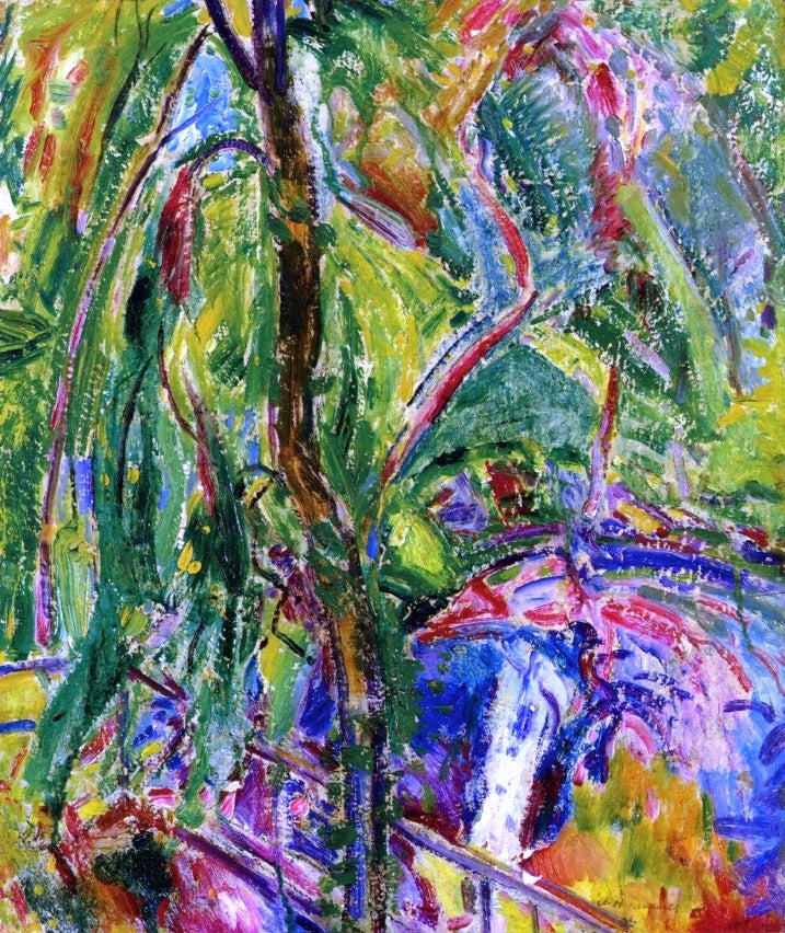 Alfred Henry Maurer Landscape - Hand Painted Oil Painting