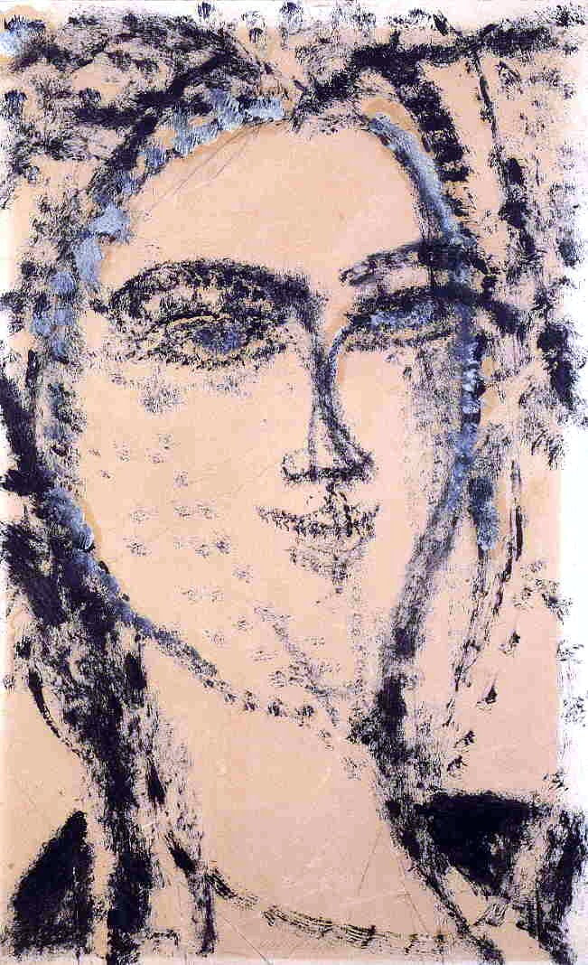 Amedeo Modigliani Woman's Head - Hand Painted Oil Painting