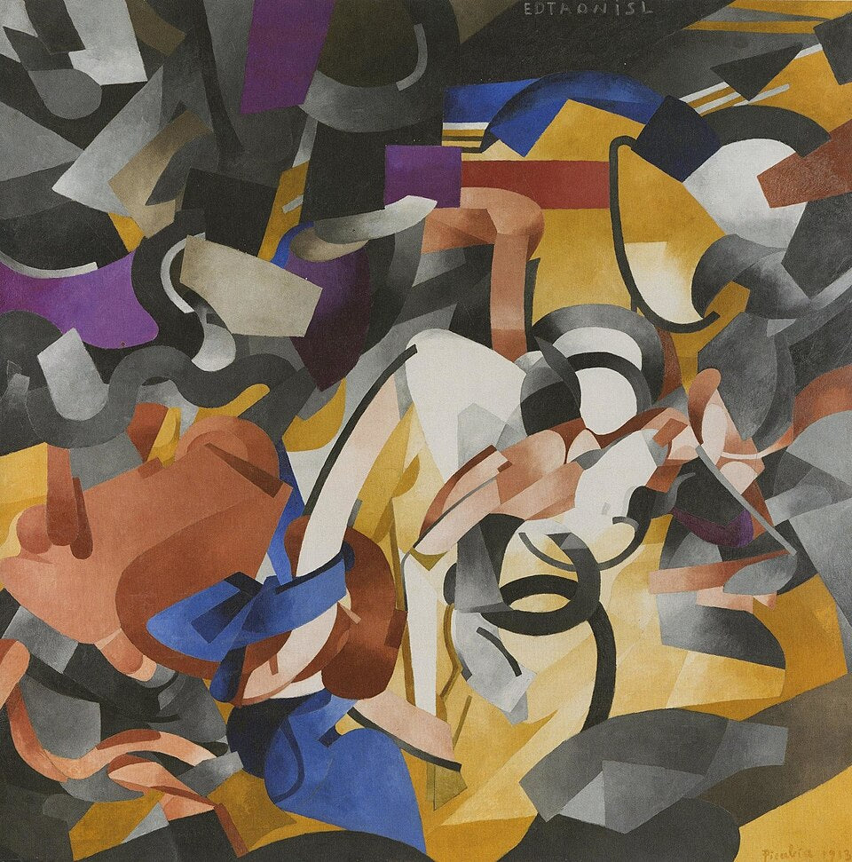 Francis Picabia Ecclesiastic - Hand Painted Oil Painting