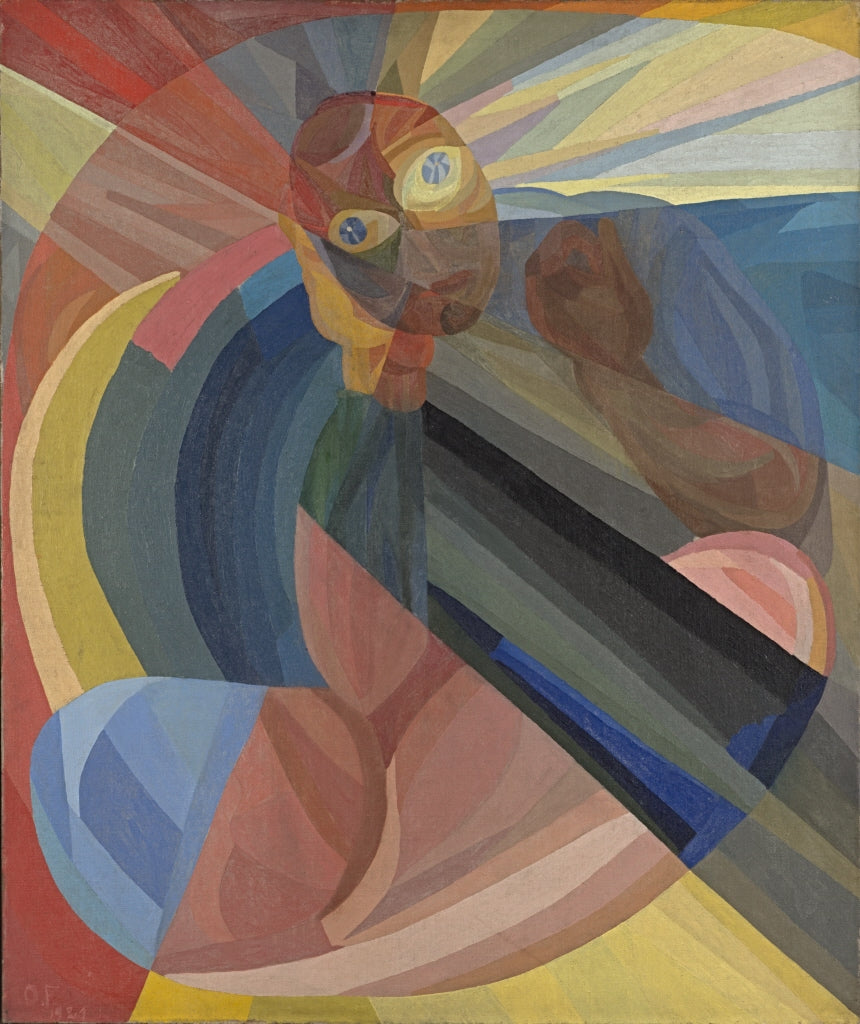 Otto Freundlich The Mother - Hand Painted Oil Painting