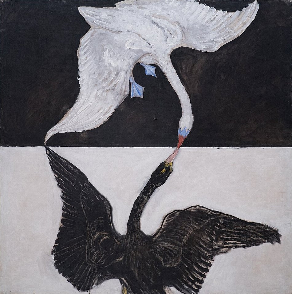 Hilma af Klint Group IX-SUW, The Swan, No. 1 - Hand Painted Oil Painting
