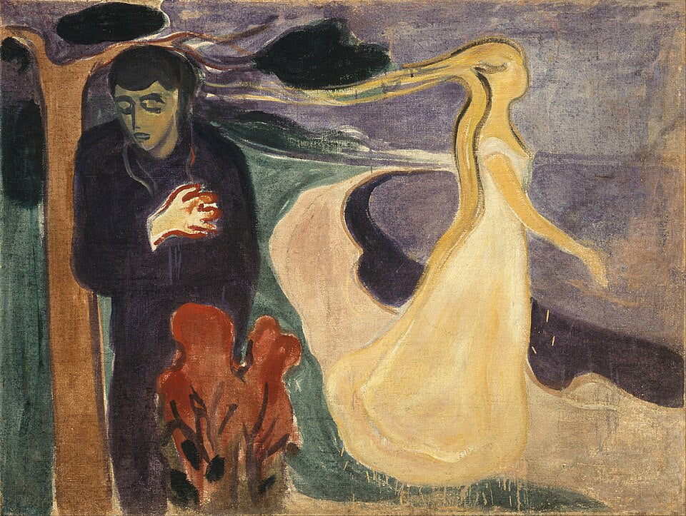 Edvard Munch Separation - Hand Painted Oil Painting