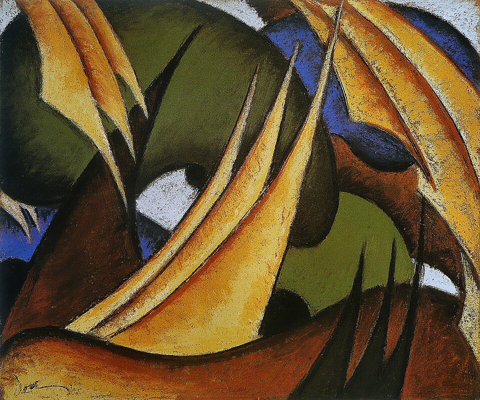 Arthur Dove Sails - Hand Painted Oil Painting