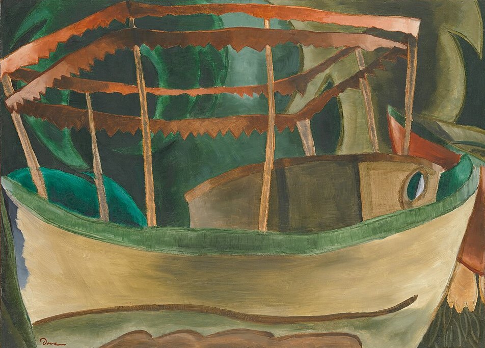 Arthur Dove Fishing Boat - Hand Painted Oil Painting