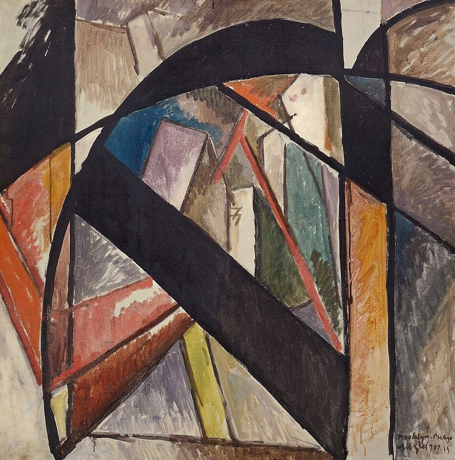Albert Gleizes Brooklyn Bridge - Hand Painted Oil Painting