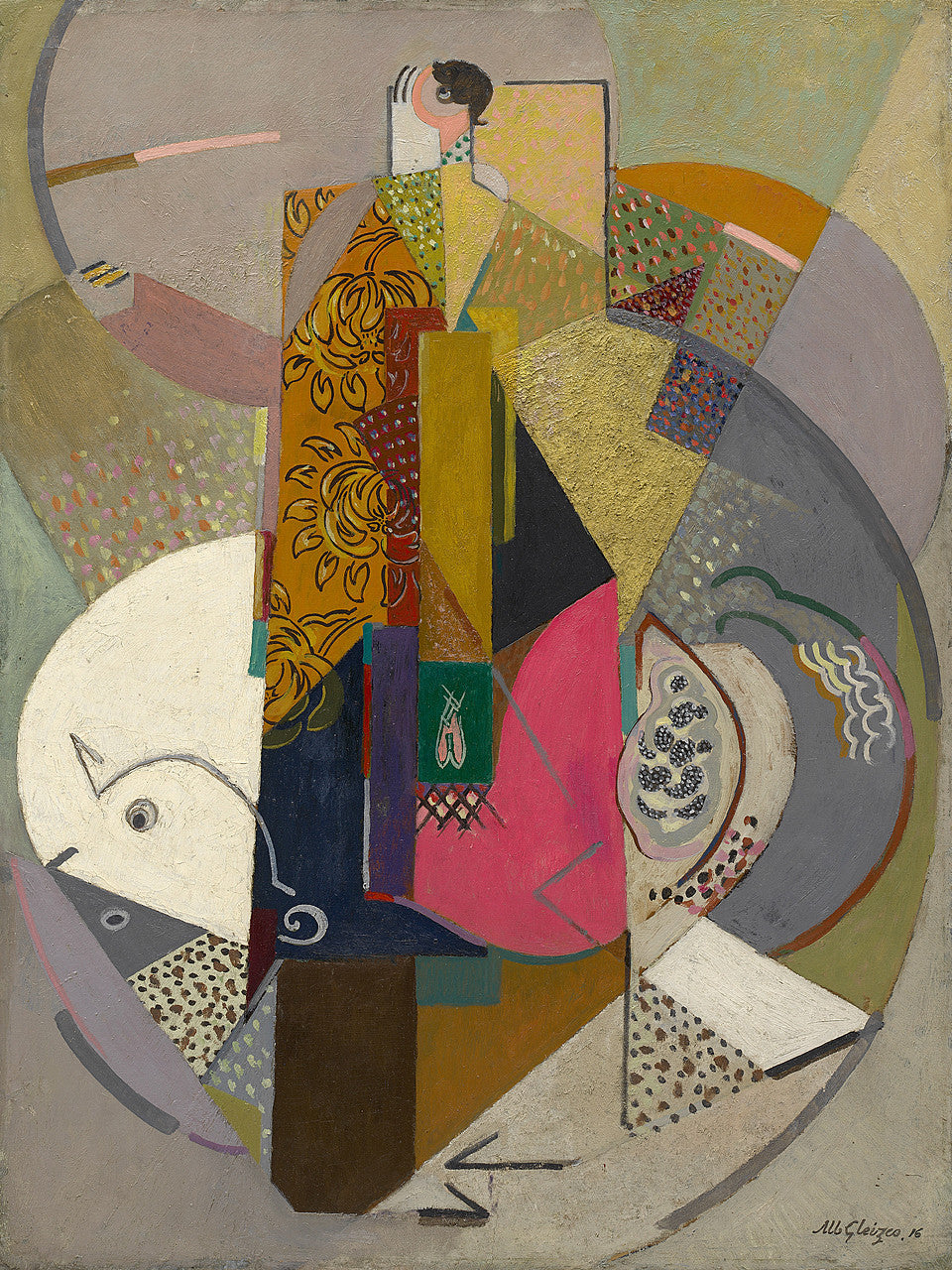 Albert Gleizes Circus Equestrienne - Hand Painted Oil Painting
