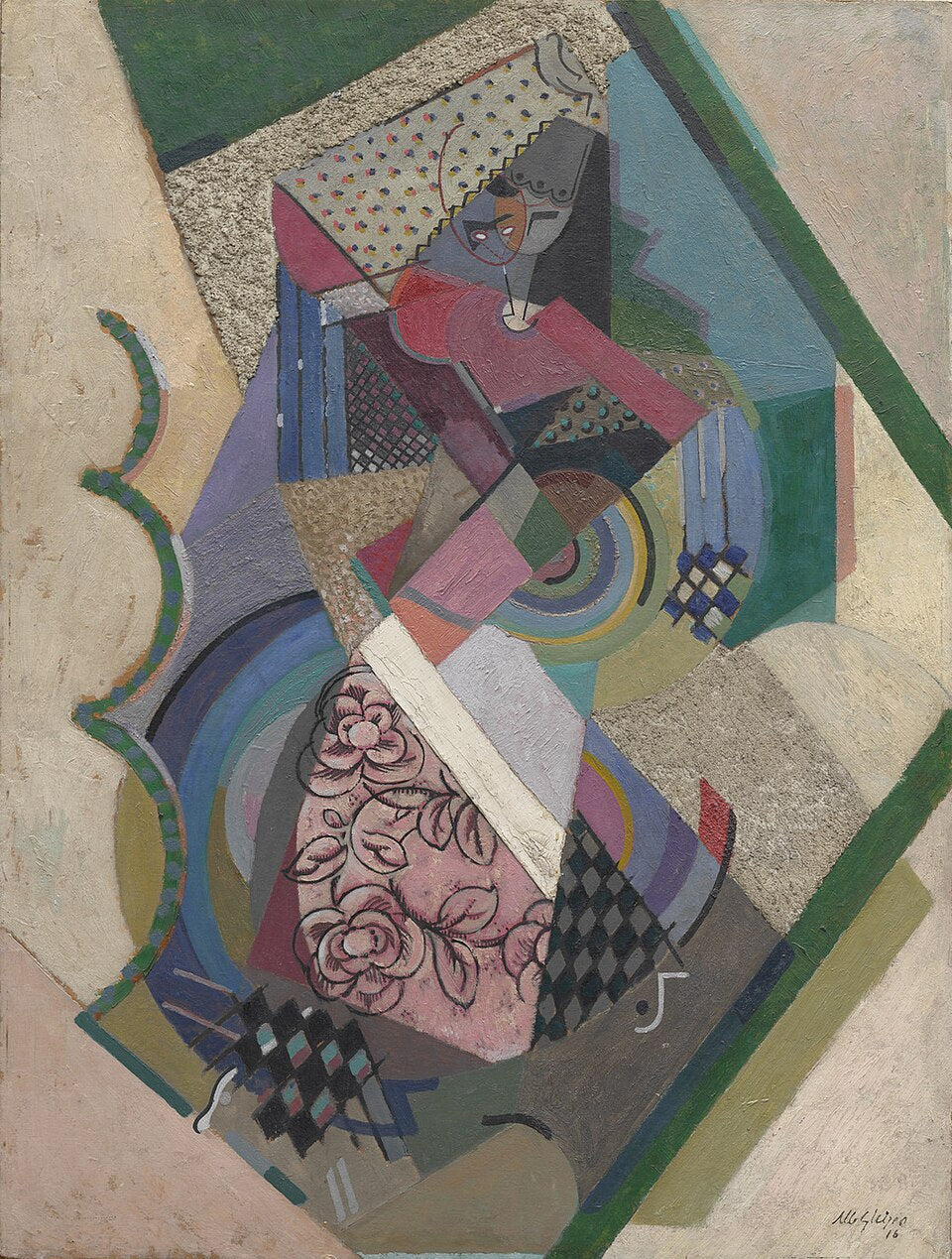 Albert Gleizes Spanish Dancer - Hand Painted Oil Painting