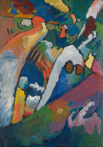 Wassily Kandinsky Improvisation 7 - Storm - Hand Painted Oil Painting