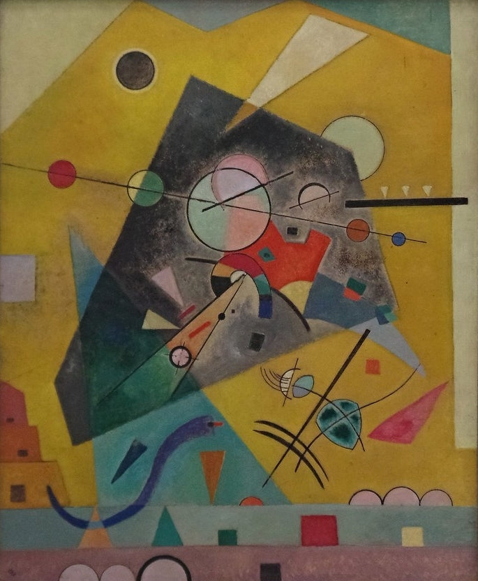 Wassily Kandinsky Quiet Harmony - Hand Painted Oil Painting