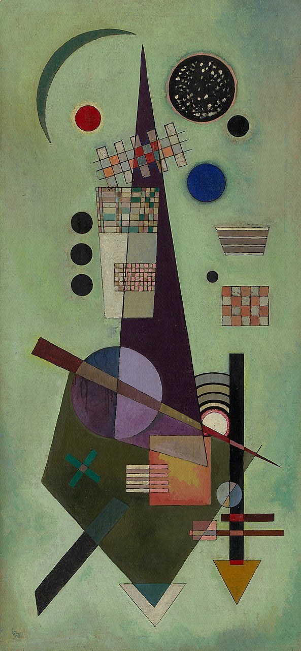 Wassily Kandinsky Extended - Hand Painted Oil Painting