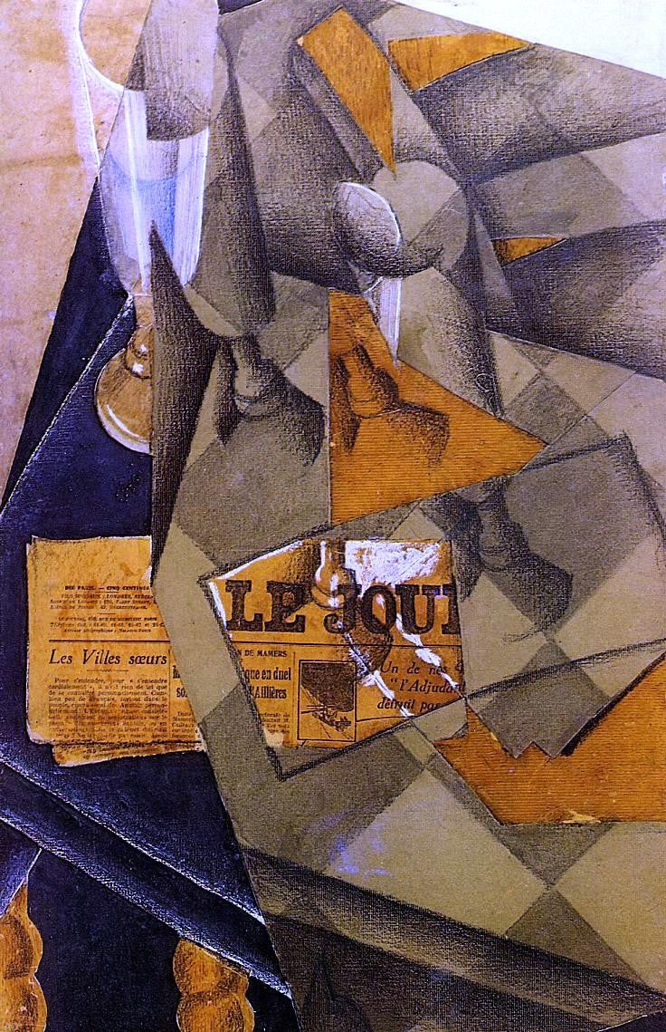 Juan Gris Still Life - Hand Painted Oil Painting