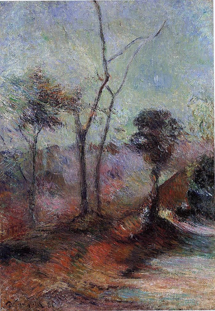 Paul Gauguin Landscape - Hand Painted Oil Painting