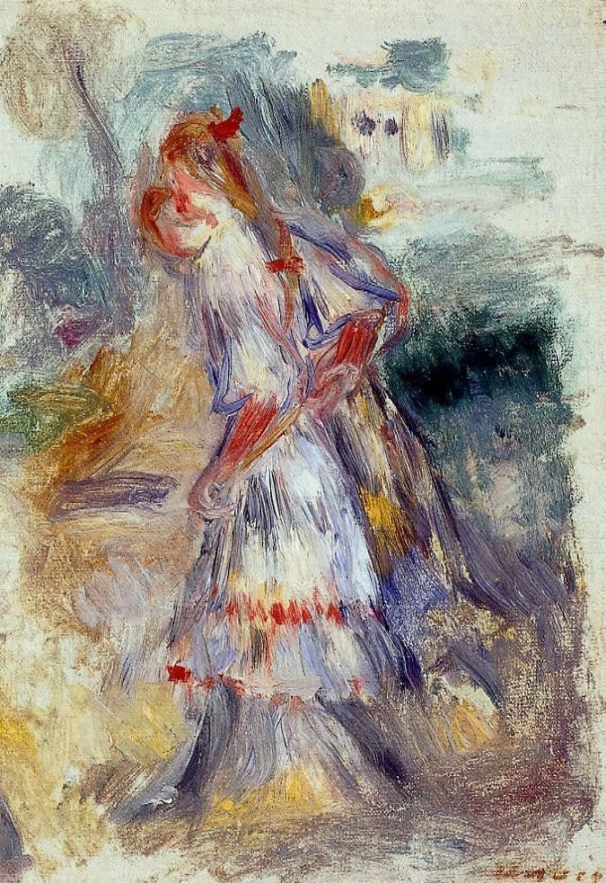 Pierre Auguste Renoir Girls - Hand Painted Oil Painting