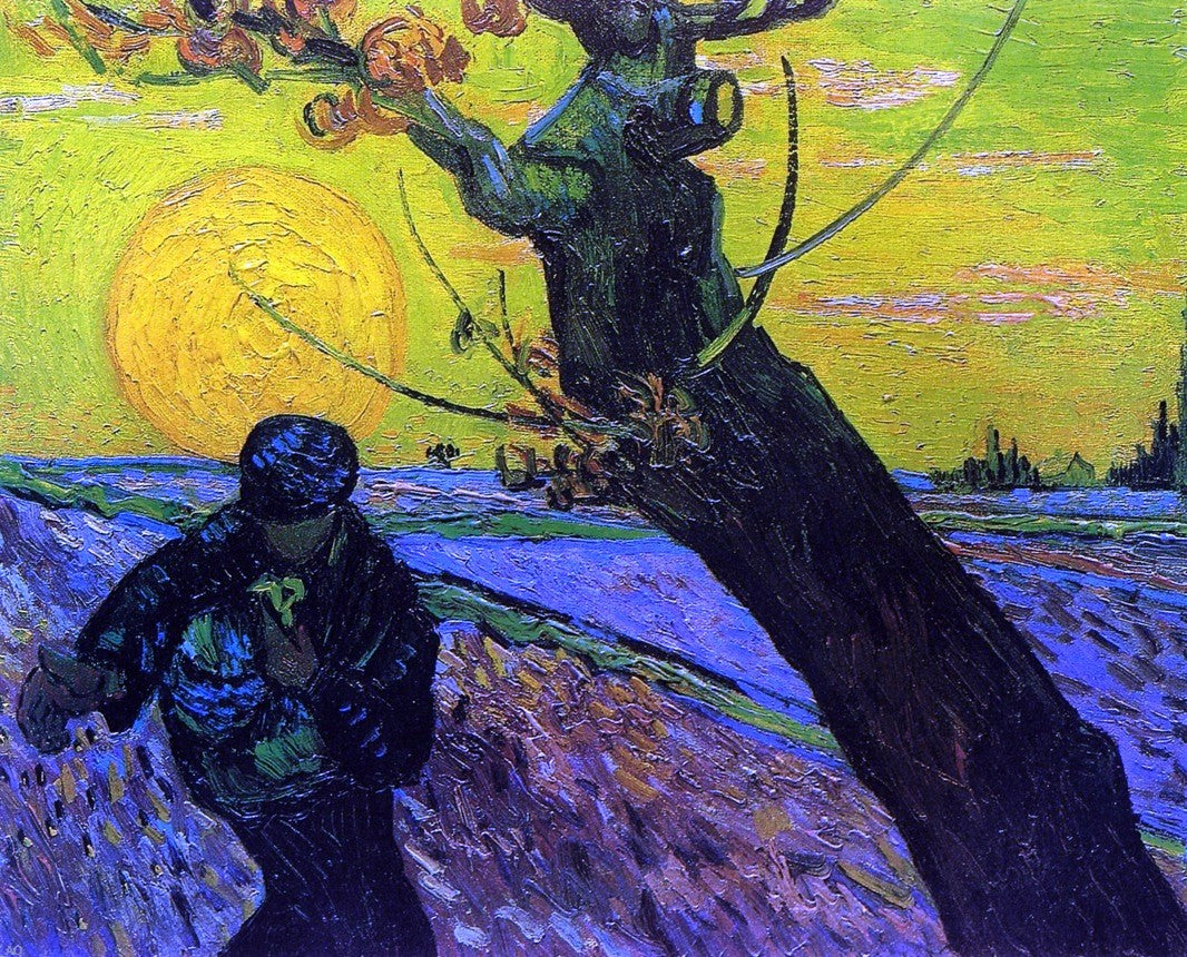 Vincent Van Gogh The Sower - Hand Painted Oil Painting