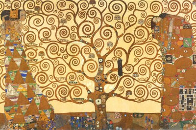 Gustav Klimt A Tree of Life - Hand Painted Oil Painting