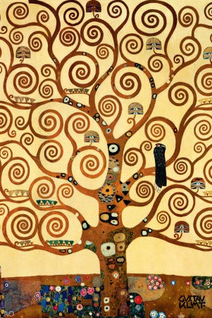 Gustav Klimt A Tree of Life - Hand Painted Oil Painting