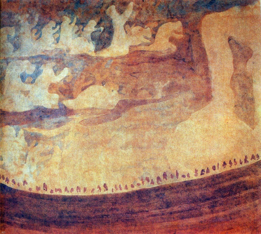 Mikalojus Ciurlionis Fugue - Hand Painted Oil Painting