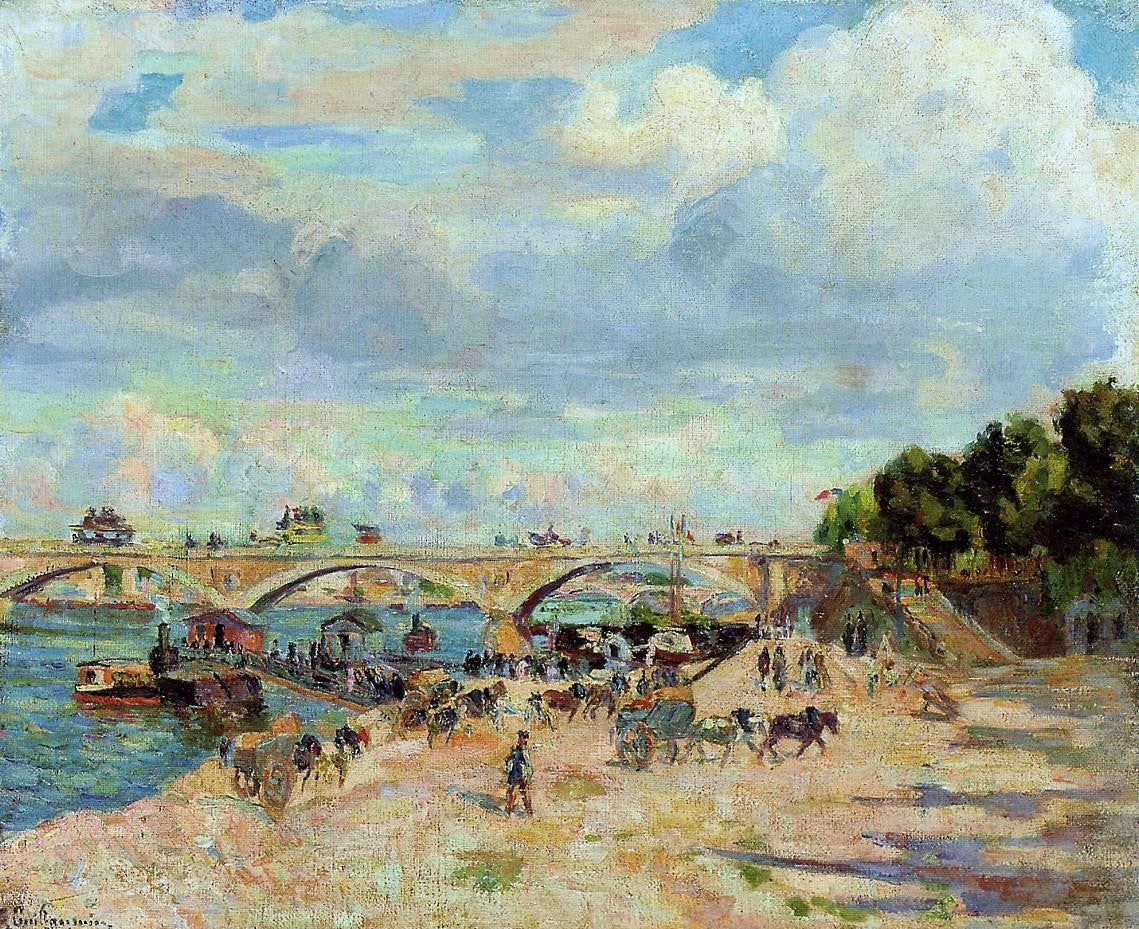 Armand Guillaumin The Seine at Charenton - Hand Painted Oil Painting