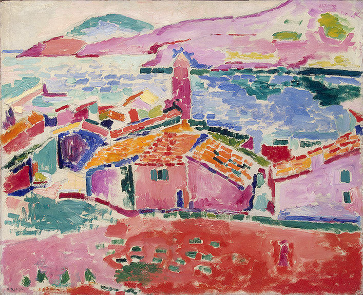 Henri Matisse View of Collioure - Hand Painted Oil Painting