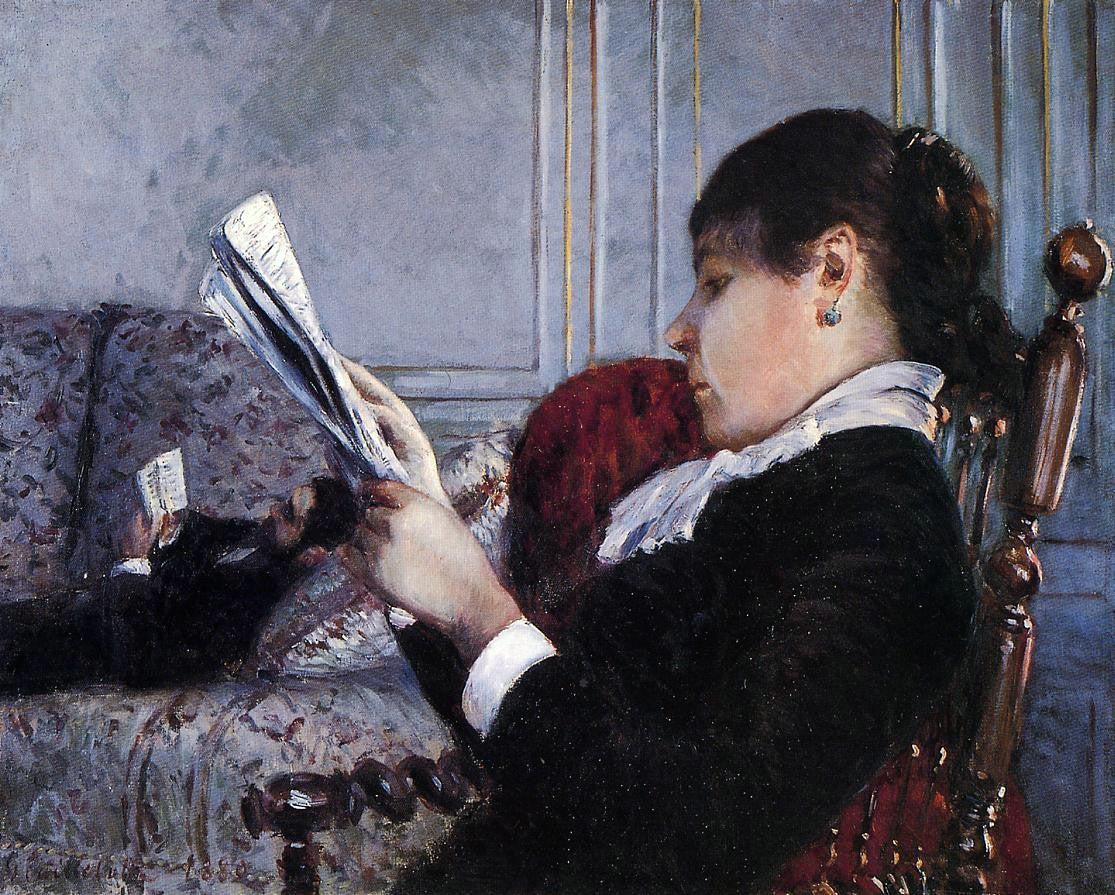 Gustave Caillebotte Interior - Hand Painted Oil Painting