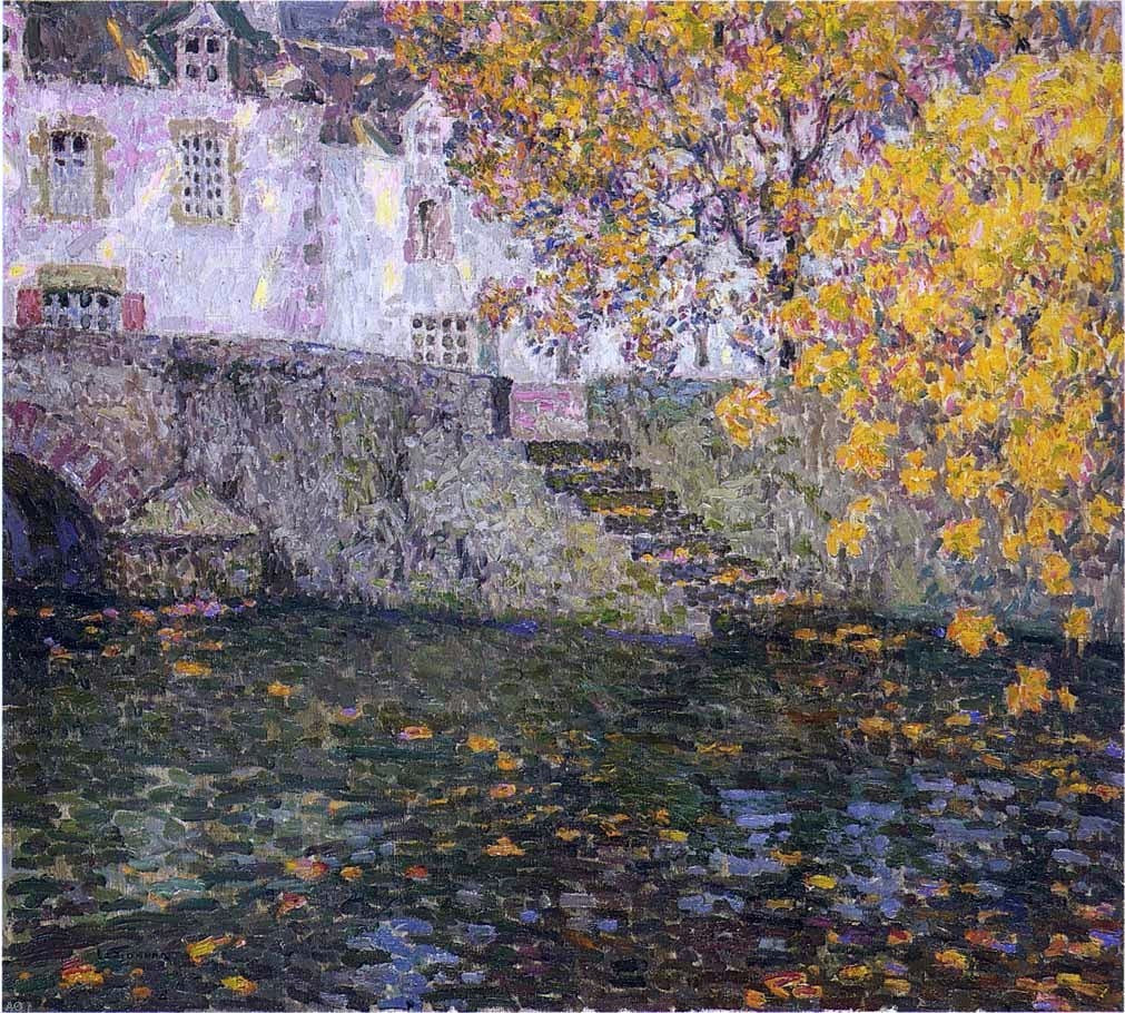 Henri Le Sidaner Autumn - Hand Painted Oil Painting