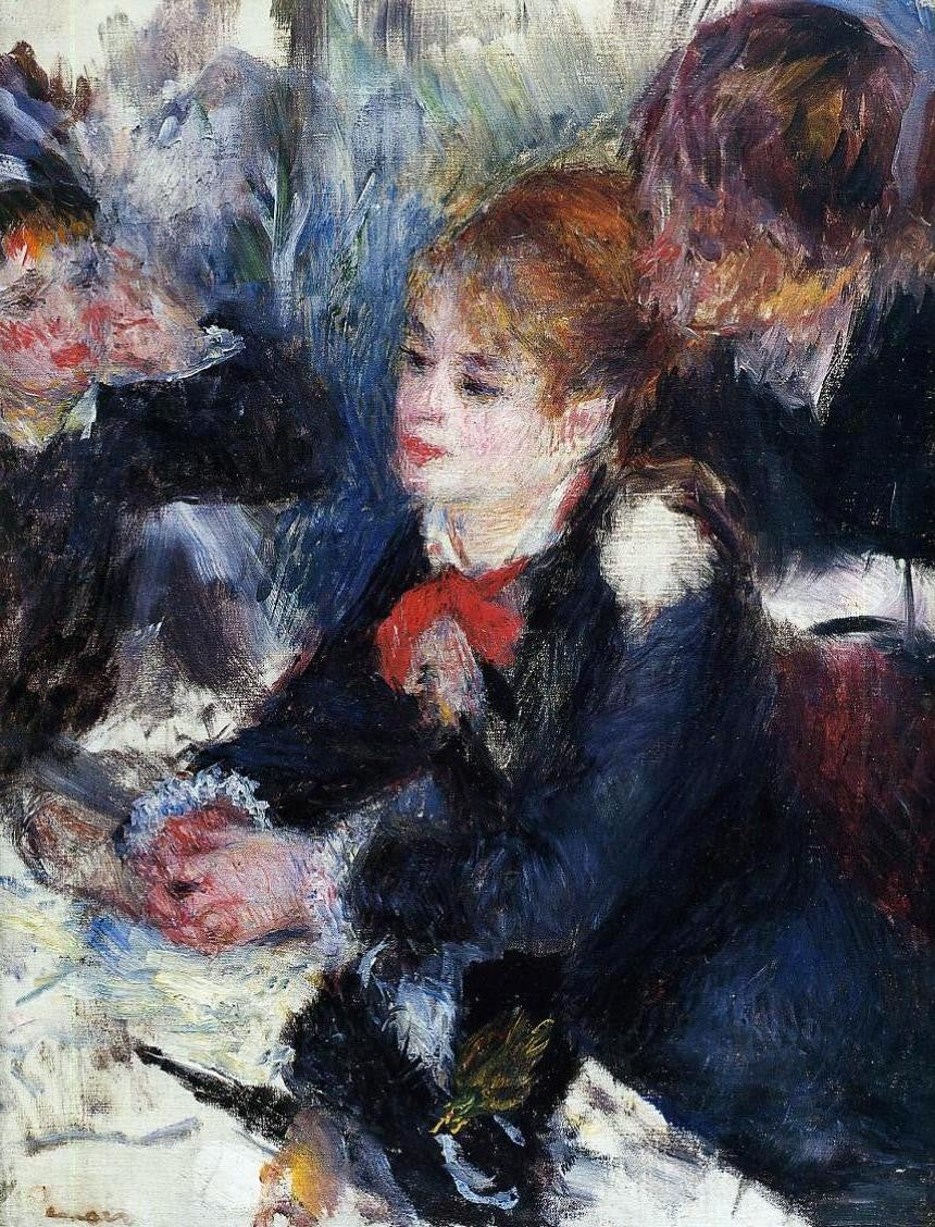 Pierre Auguste Renoir At the Milliner's - Hand Painted Oil Painting
