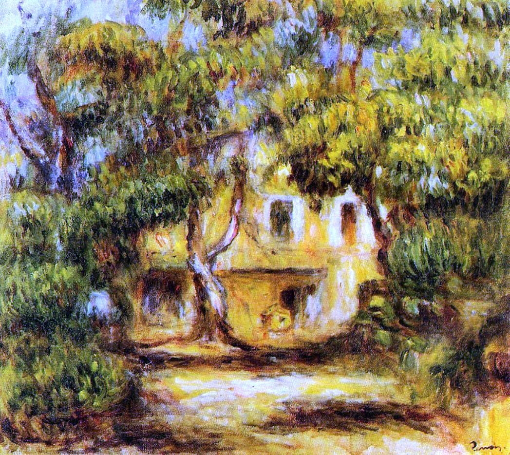 Pierre Auguste Renoir The Farm at Collettes - Hand Painted Oil Painting