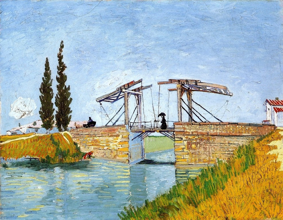Vincent Van Gogh The Langlois Bridge - Hand Painted Oil Painting