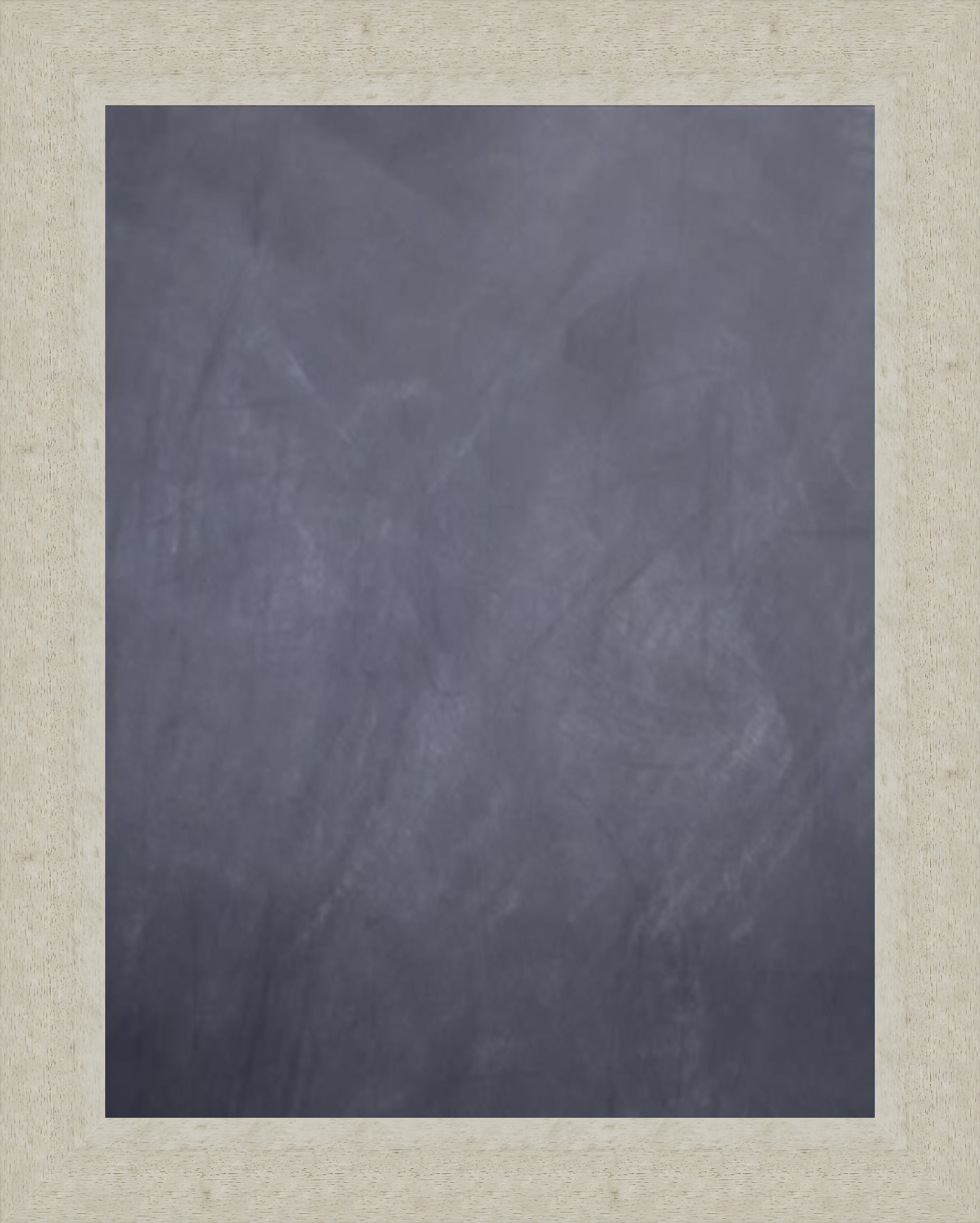 framed chalkboard