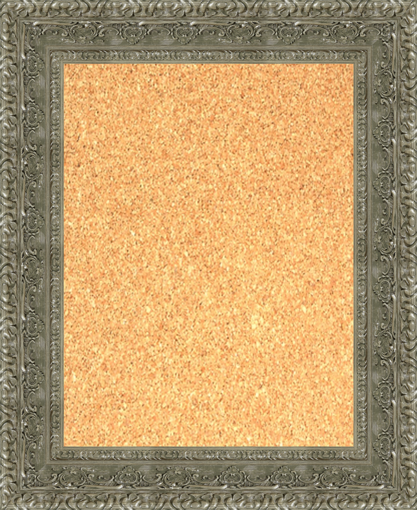 framed cork board