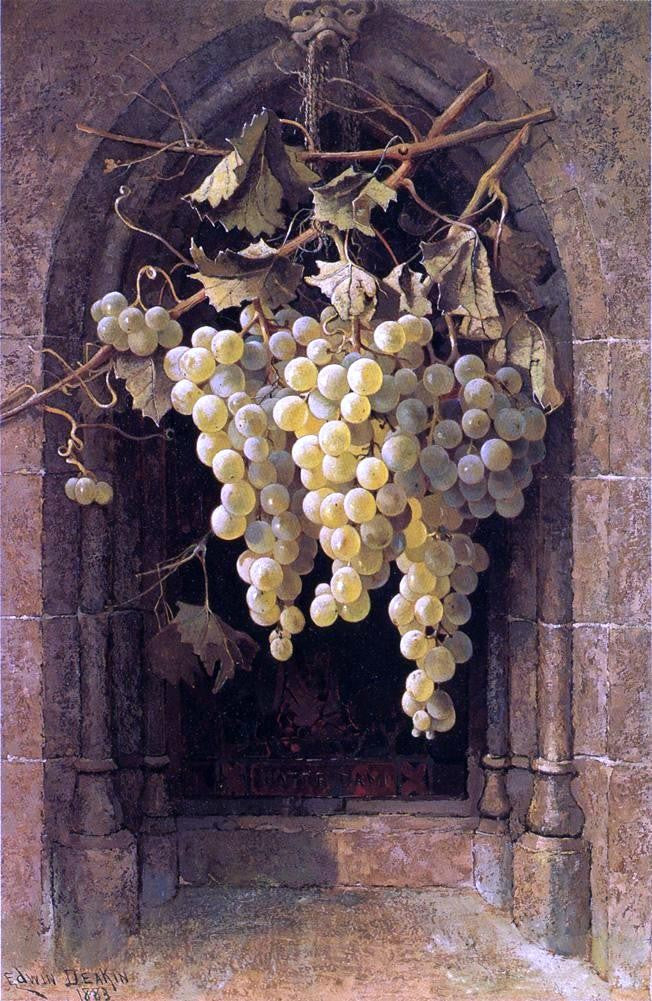 Edwin Deakin Grapes - Hand Painted Oil Painting