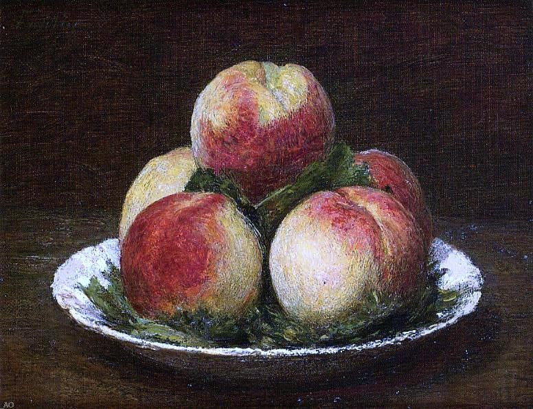 Henri Fantin-Latour Peaches - Hand Painted Oil Painting
