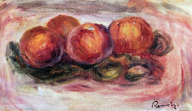 Pierre Auguste Renoir Peaches and Almonds - Hand Painted Oil Painting