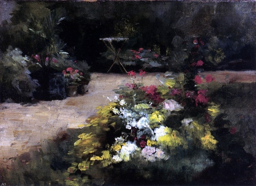 Gustave Caillebotte The Garden - Hand Painted Oil Painting