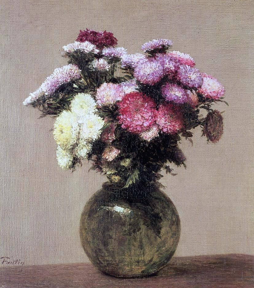 Henri Fantin-Latour Daisies - Hand Painted Oil Painting