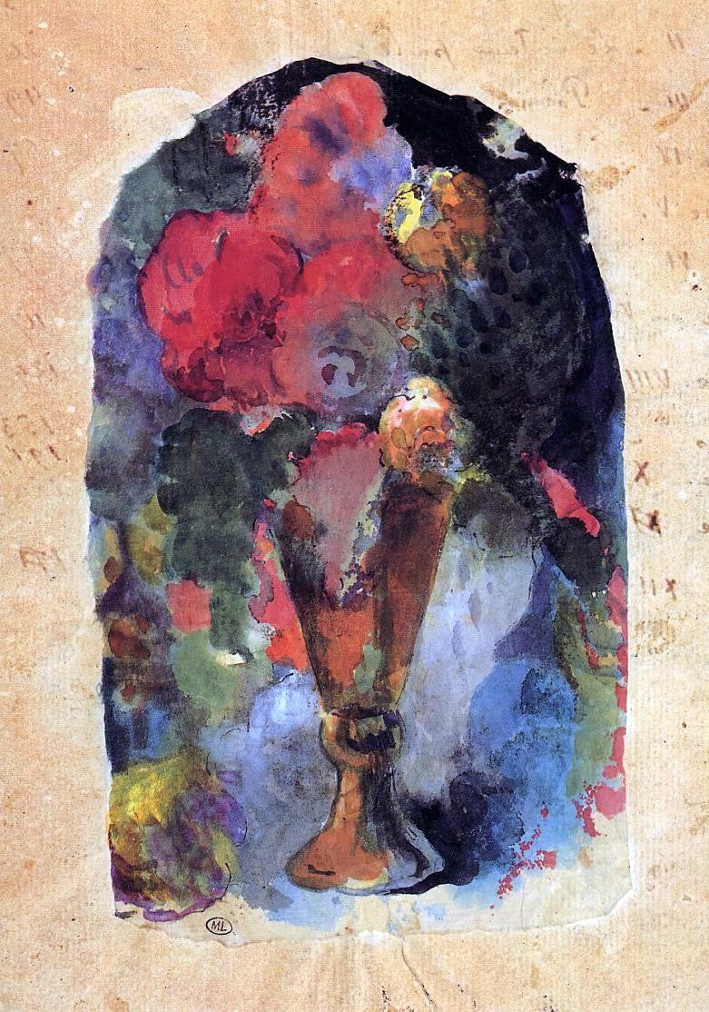 Paul Gauguin Vase of Flowers (after Delacroix) - Hand Painted Oil Painting