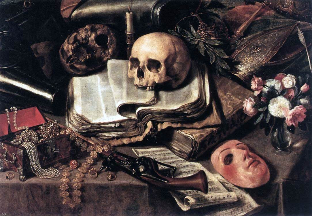 Antonio De Pereda The Knight's Dream (detail) - Hand Painted Oil Painting