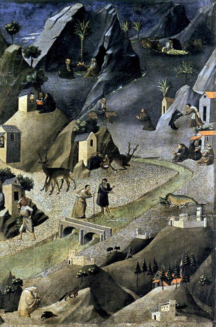 Gherardo Di Jacopo Starnina Thebaid (detail) - Hand Painted Oil Painting