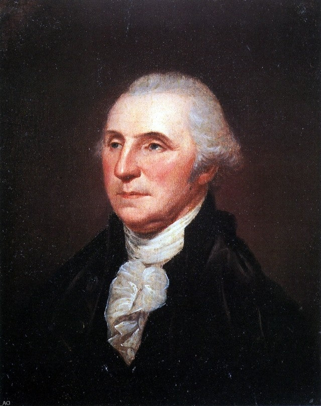  Charles Willson Peale George Washington - Hand Painted Oil Painting