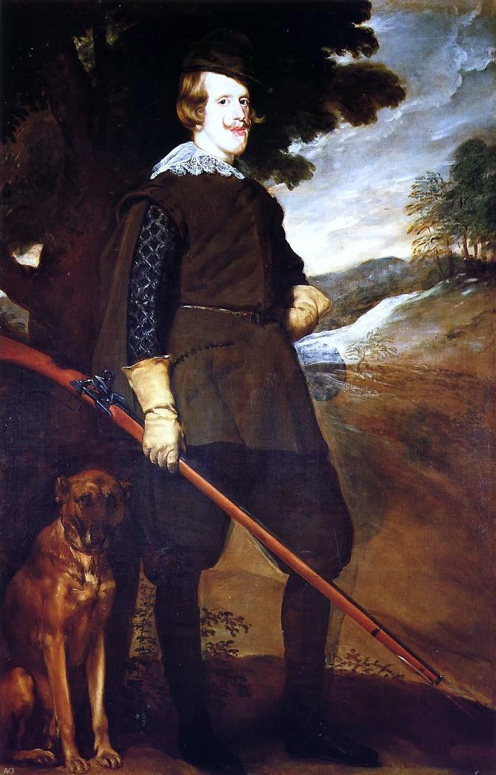 Diego Velazquez Philip IV as a Hunter - Hand Painted Oil Painting