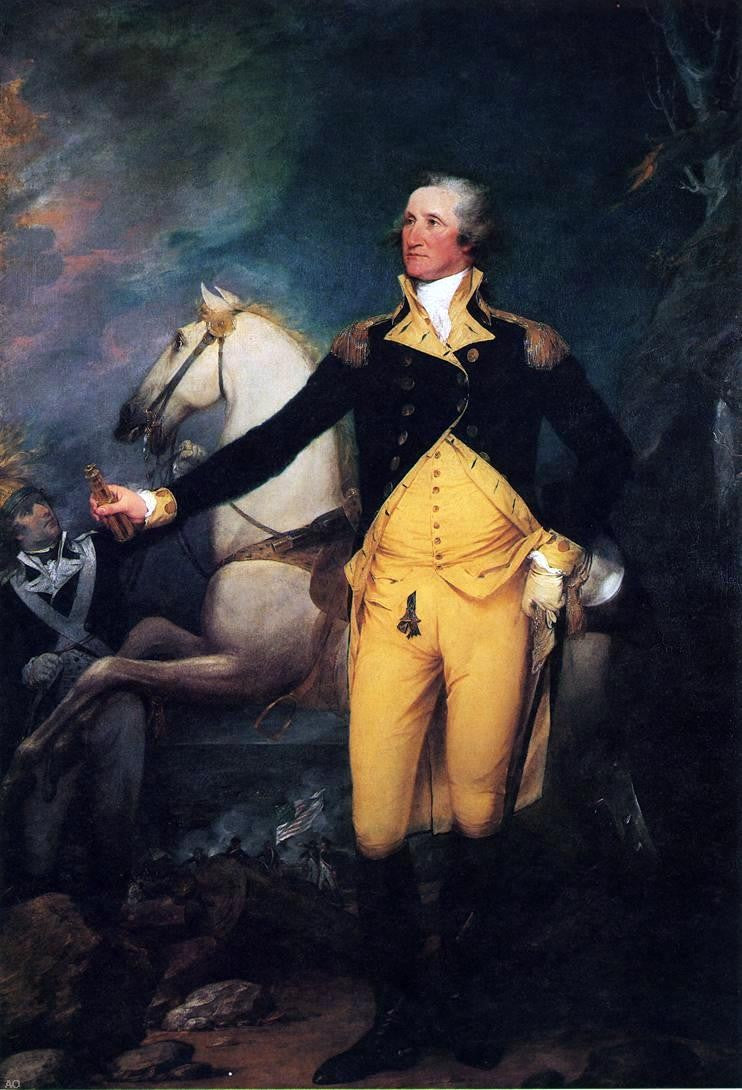 John Trumbull George Washington Before the Battle of Trenton - Hand Painted Oil Painting