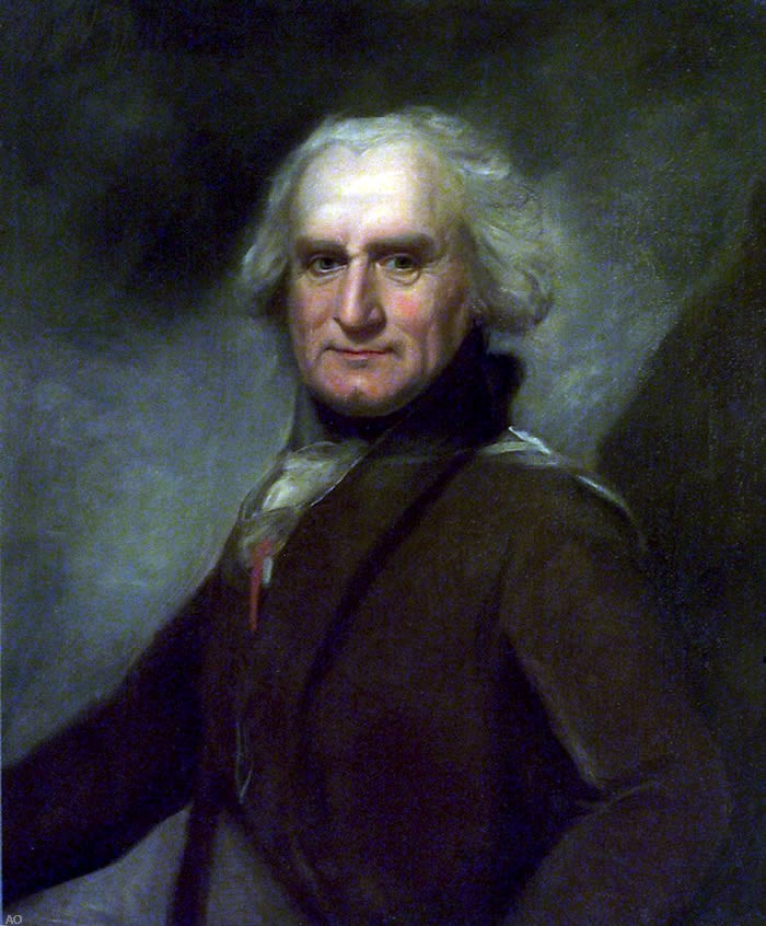 Lemuel Francis Abbott Admiral Alexander Hood, 1727-1814, 1st Viscount Bridport (sketch) - Hand Painted Oil Painting
