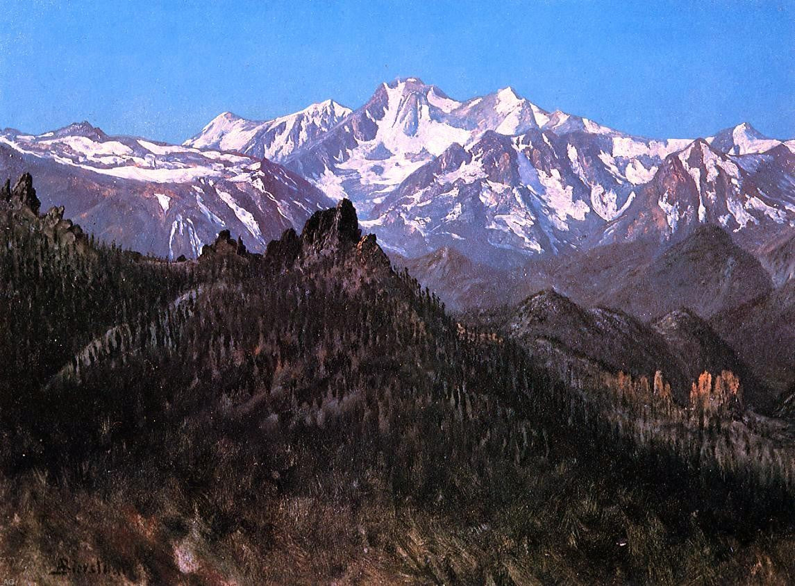 Albert Bierstadt Sierra Nevada (also known as From the Head of the Carson River) - Hand Painted Oil Painting