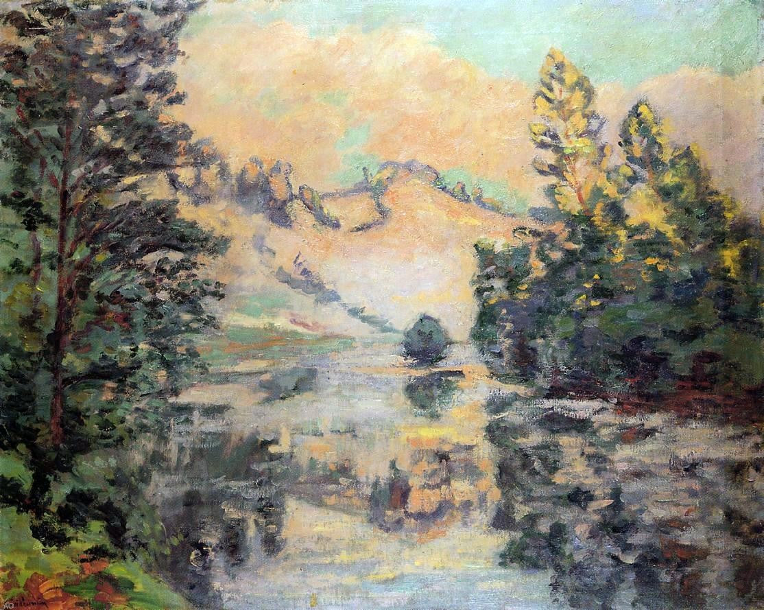 Armand Guillaumin Landscape - the Creuse - Hand Painted Oil Painting