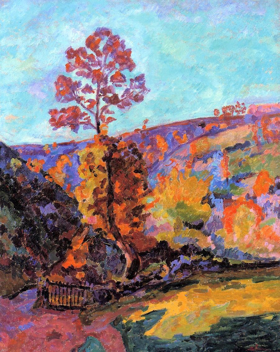  Armand Guillaumin Landscape at Crozant - Hand Painted Oil Painting