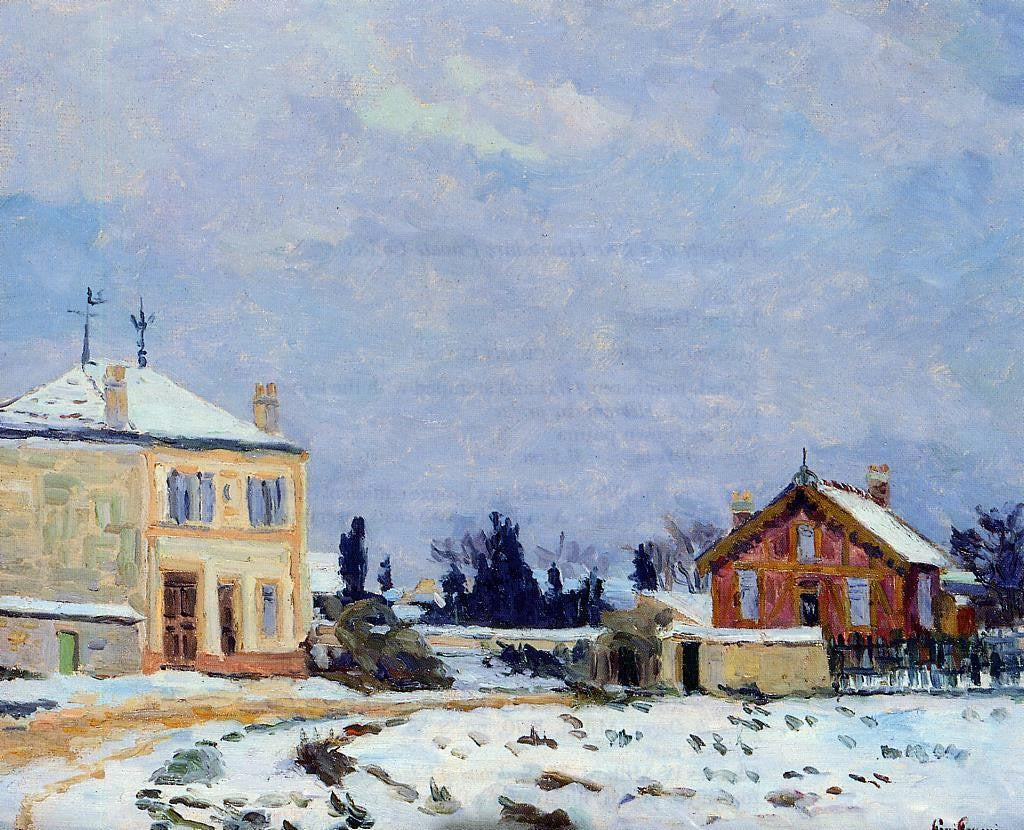Armand Guillaumin Snow - Hand Painted Oil Painting
