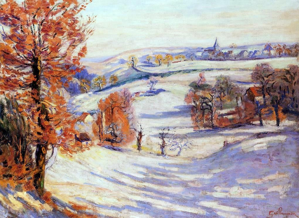 Armand Guillaumin Snow at Crozant - Hand Painted Oil Painting