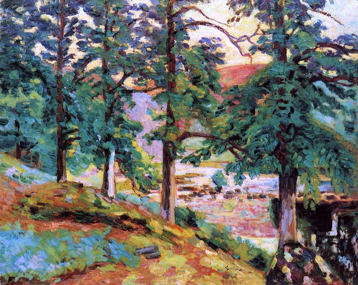 Armand Guillaumin The Creuse - Hand Painted Oil Painting