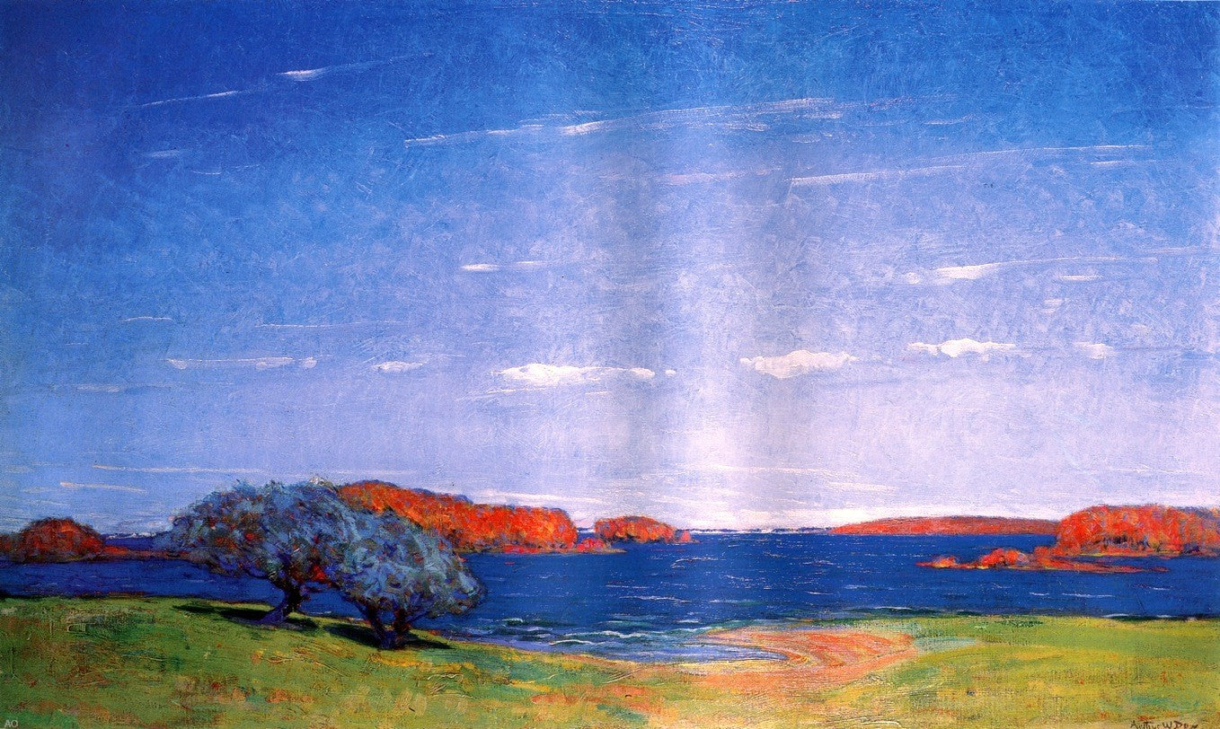 Arthur Wesley Dow Field, Kerlaouen - Hand Painted Oil Painting