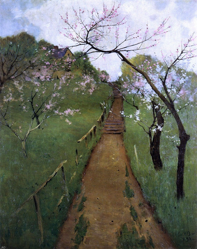 Arthur Wesley Dow Sun Dappled Path - Hand Painted Oil Painting